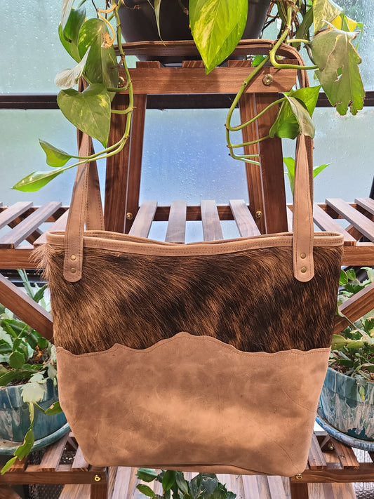 Cascade Hair On Tote