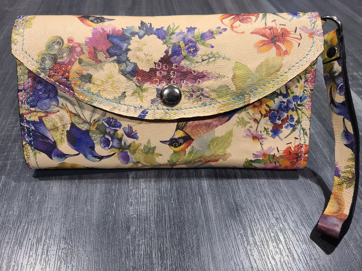 Old Country Floral Clutch