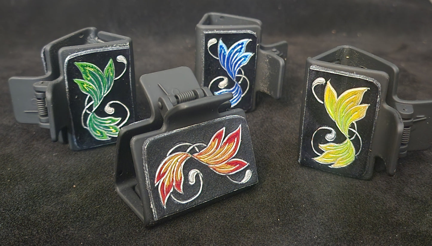 Small Winged Claw Clips