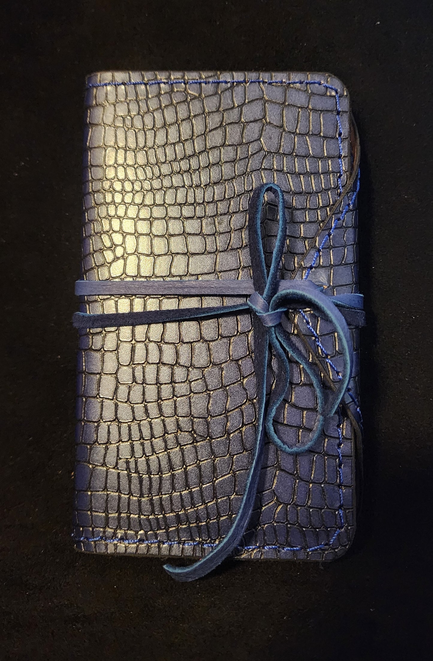 Blue Scaled Notebook