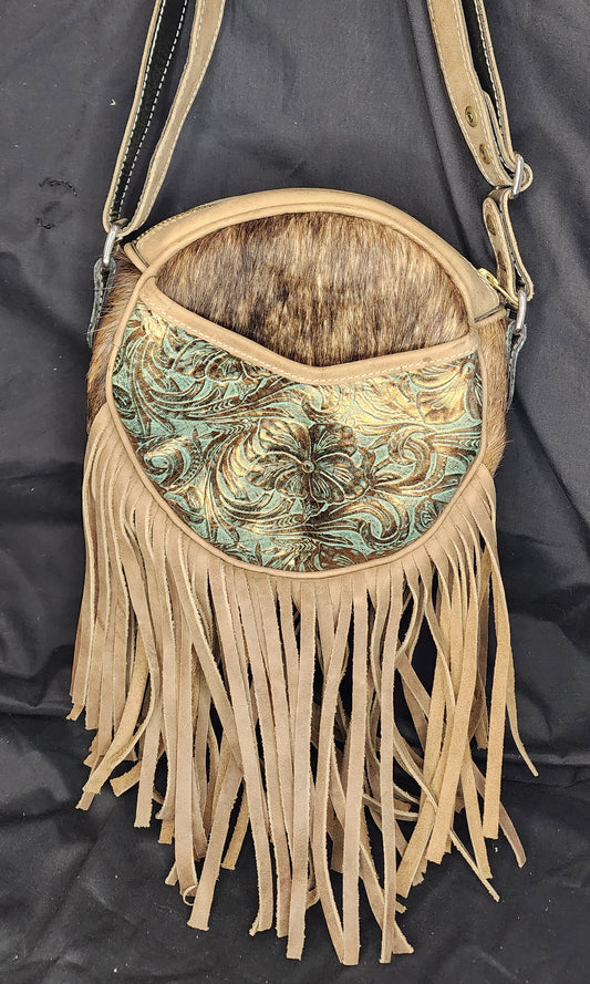 Round Fringe Bag