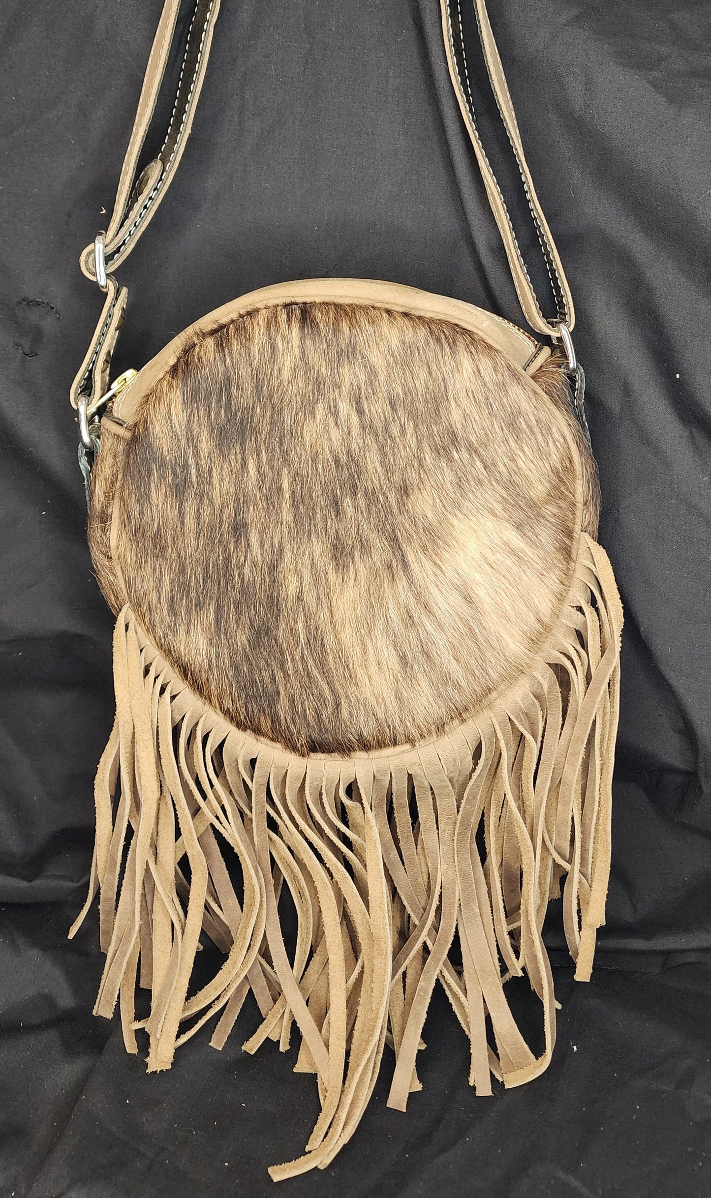 Round Fringe Bag