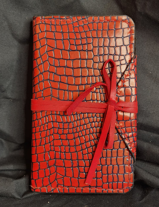 Red Scaled Notebook